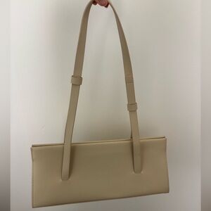 East West bag cream color